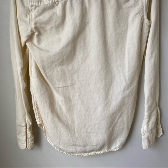 MOTHER The Trooper Button Up Shirt In Ciao NEW - Picture 10 of 16